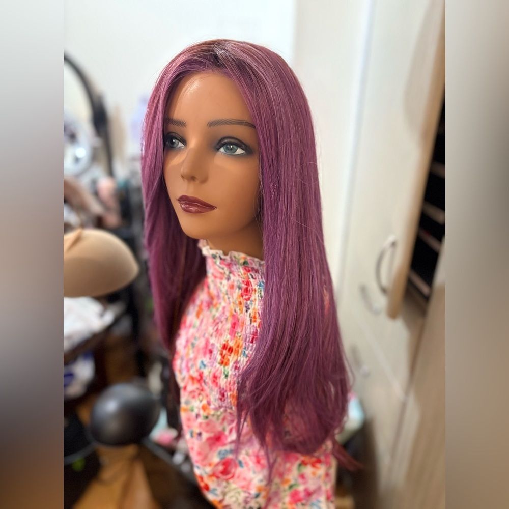 Belle tress “Dolce and dolce 23” in color Purple Rain New